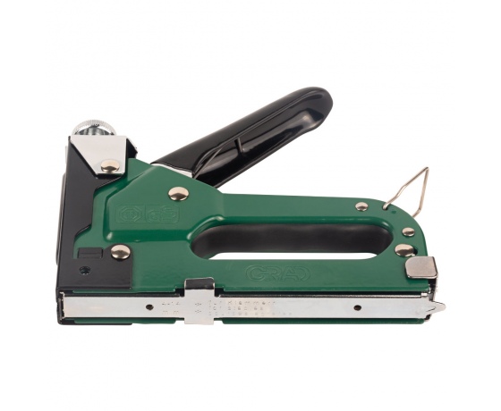 Фото 8 - Степлер с регулятором для скоб 4-14мм (зеленый) GRAD (2821115)