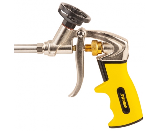 Фото 8 - Пистолет для полиуретановой пены (тефлоновое покрытие адаптера) SIGMA (2722161)