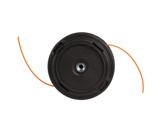 Фото 5 - Катушка для триммера полуавтоматическая M10×1.25 Ø1.6-3.0мм металлическая кнопка SIGMA (5613501)