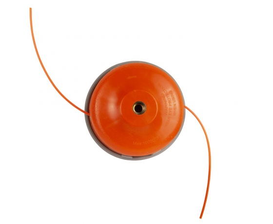 Фото 5 - Катушка для триммера полуавтоматическая M10×1.25 Ø1.6-2.4мм пластиковая кнопка SIGMA (5613521)