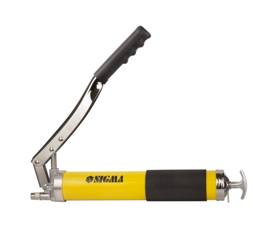 Фото 5 - Шприц-масленка рычажно-плунжерный (двухплунжерный) 600мл с гибким шлангом SIGMA (6300271)