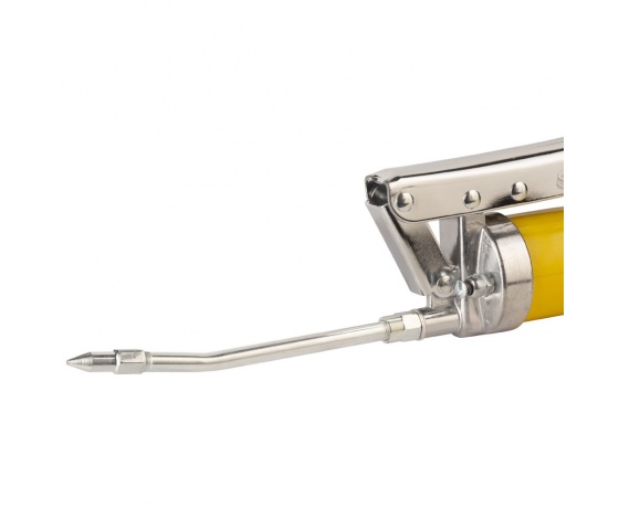 Фото 7 - Шприц-масленка рычажно-плунжерный (двухплунжерный) 600мл с гибким шлангом SIGMA (6300271)