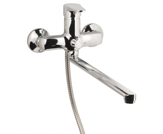 Фото 3 - Смеситель s31 Ø35 для ванны излив прямой 350мм дивертор встроенный картриджный AQUATICA (9731220)