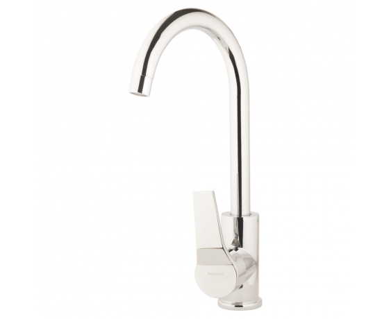 Фото 4 - Смеситель s45 Ø40 для кухни излив высокий ухо на гайке AQUATICA (9745100)