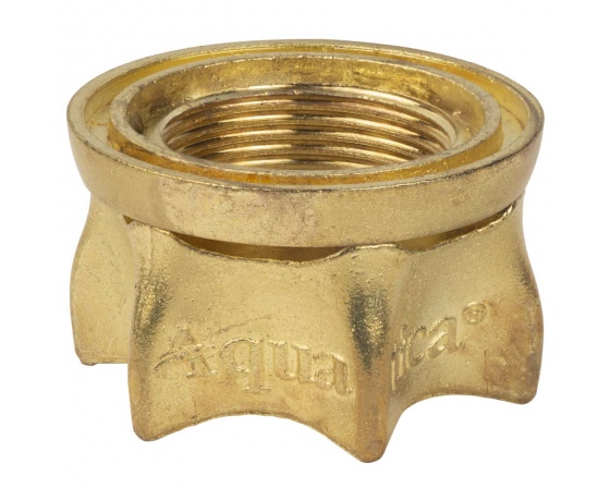 Фото 6 - Смеситель s55 Ø40 для кухни излив высокий ухо на гайке AQUATICA (9755100)