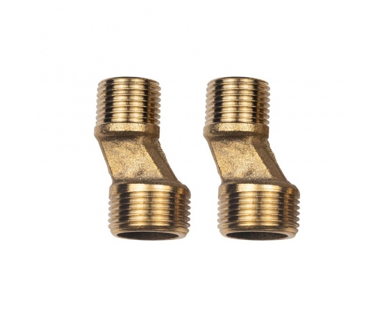 Фото 8 - Смеситель s55 Ø40 для ванны излив прямой 350мм дивертор встроенный картриджный AQUATICA (9755220)