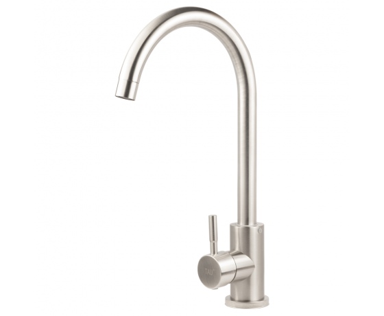 Фото 2 - Смеситель s20 Ø35 для кухни излив ухо на гайке SS TAU (9820101)