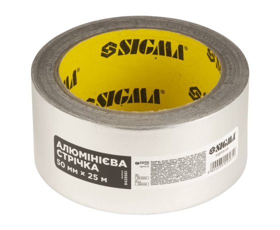 Фото 2 - Лента алюминиевая 50мм×25м SIGMA (8429561)