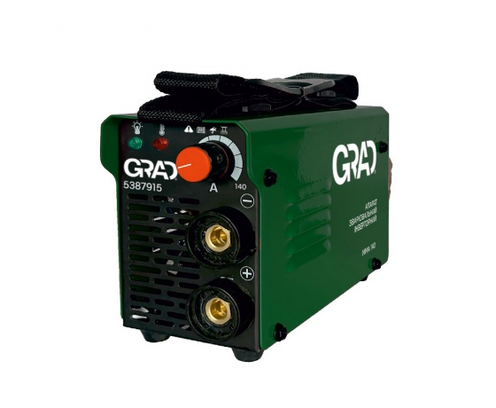 Фото 2 - Аппарат сварочный инверторный ММА-140А электрод 4мм GRAD (5387915)