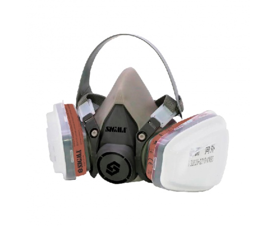 Фото 2 - Полумаска Defender Pro с фильтрами А1 SIGMA (9417491)