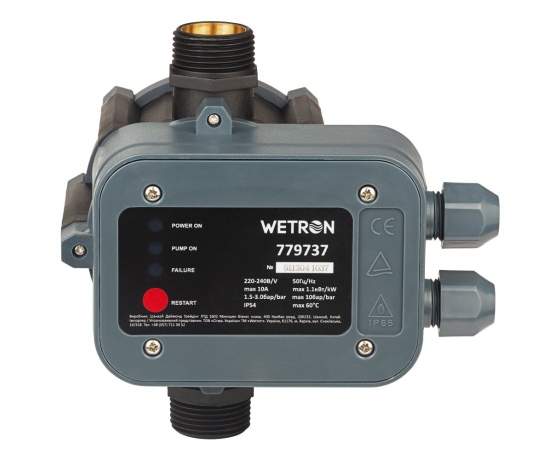 Фото 8 - Контроллер давления электронный 1.1кВт Ø1