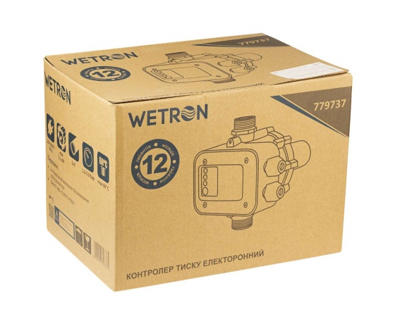 Фото 9 - Контроллер давления электронный 1.1кВт Ø1