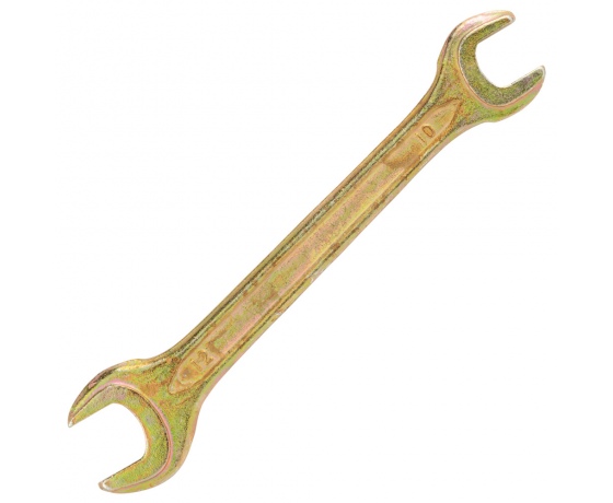 Фото 3 - Ключ рожковый 10×12мм желтый цинк SIGMA (6025121)