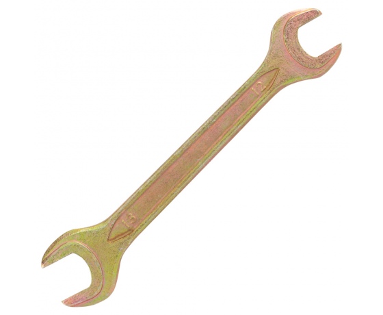 Фото 3 - Ключ рожковый 12×13мм желтый цинк SIGMA (6025131)