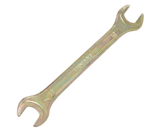 Фото 5 - Ключ рожковый 12×14мм желтый цинк SIGMA (6025141)