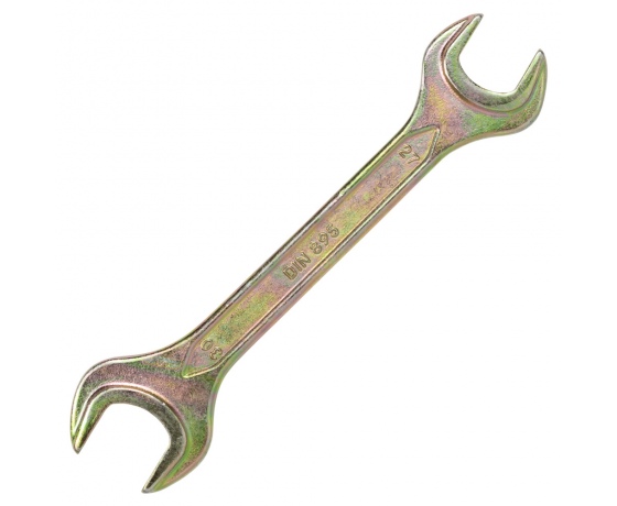 Фото 5 - Ключ рожковый 27×30мм желтый цинк SIGMA (6025301)