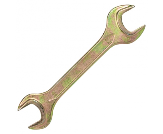 Фото 3 - Ключ рожковый 30×32мм желтый цинк SIGMA (6025321)