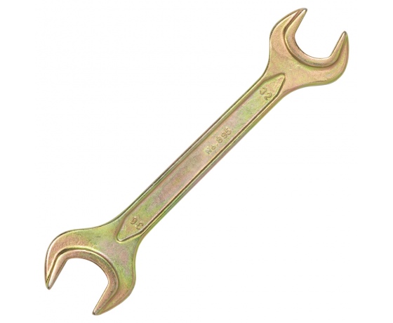 Фото 3 - Ключ рожковый 32×36мм желтый цинк SIGMA (6025361)