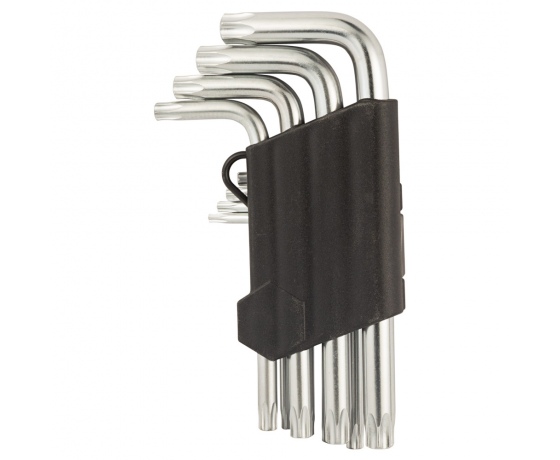 Фото 4 - Ключи TORX 9шт T10-T50 мм CrV (короткие с отверстием) SIGMA (4022211)