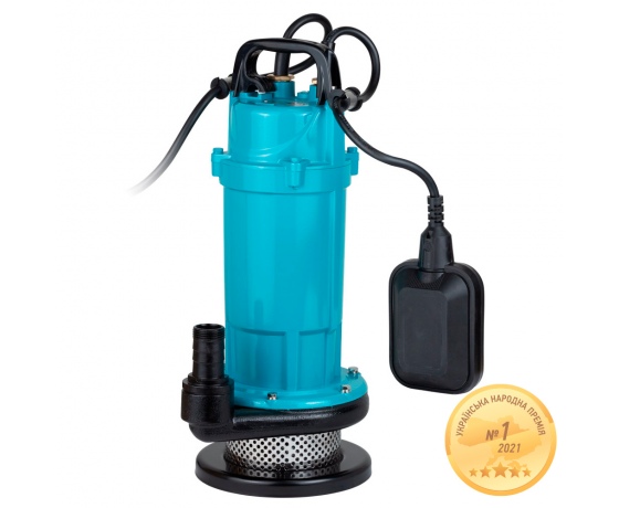 Фото 2 - Насос дренажный 0.37кВт Hmax 16м Qmax 150л/мин AQUATICA QDX1.5-16-0.37A (773231)