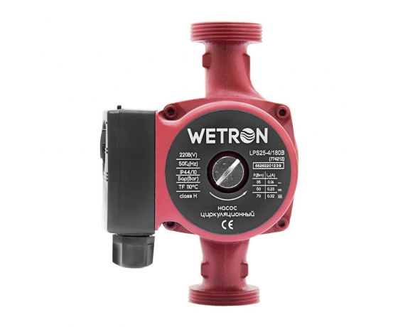 Фото 4 - Насос циркуляционный 100Вт Hmax 6м Qmax 50л/мин Ø1½