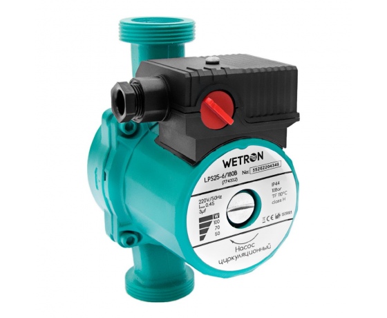 Фото 3 - Насос циркуляционный 100Вт Hmax 6м Qmax 50л/мин Ø1 1/2