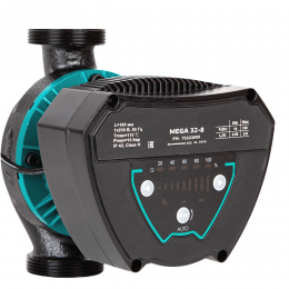 Насос циркуляционный энергосберегающий 6-90Вт Hmax 6м Qmax 108л/мин Ø2