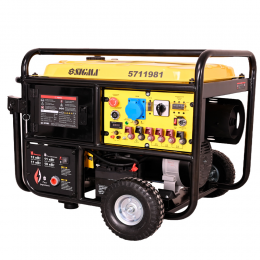 Генератор газ/бензин 220-380В 11/12кВт двухцилиндровый 4-х тактный с выводом под АВР SIGMA (5711981)