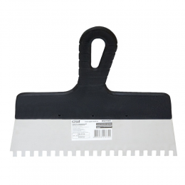 Шпатель зубчатый (нержавеющий) 250мм 6×6 GRAD (8321365)