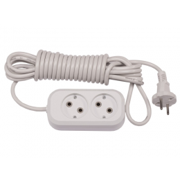 Сетевой удлинитель Luxel 2 розетки 3М (7103)