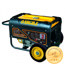 Генератор бензиновый 5.0/5.5кВт 4-х тактный электрозапуск Pro-S SIGMA (5710621)