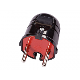 Вилка Luxel без заземления (1101)