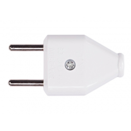 Вилка Luxel плоская без заземления (1006)