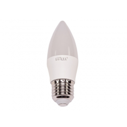 Светодиодная лампа Luxel C37 5W 220V E27 (043-N 5W)
