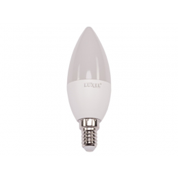 Светодиодная лампа Luxel C37 5W 220V E14 (044-N 5W)