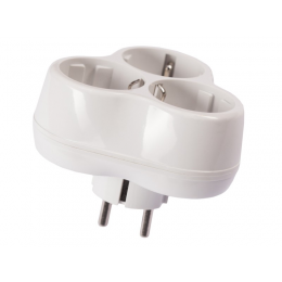 Тройник Luxel с заземлением (1008)