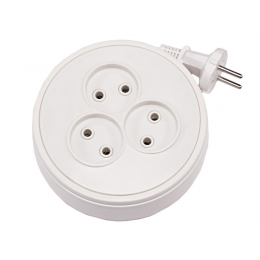 Сетевой удлинитель Luxel Украинская рулетка 3 розетки 5м (1022)