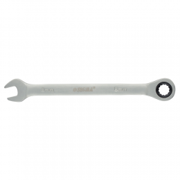Ключ рожково-накидной трещоточный 8мм CrV satine SIGMA (6022081)