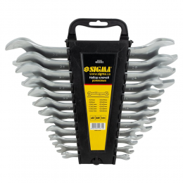 Ключи рожковые 12шт 6-32мм CrV satine SIGMA (6010331)