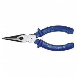 Длинногубцы изогнутые 200мм синие SIGMA (4356201)