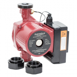 Насос циркуляционный с термодатчиком 65Вт Hmax 4м Qmax 63л/мин Ø1 1/2