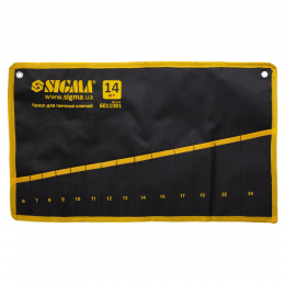 Чехол для гаечных ключей 14шт SIGMA (6011081)