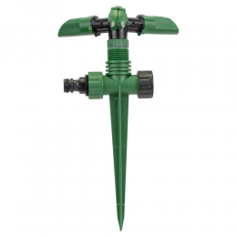 Дождеватель круговой на пластиковом колышке с верхней подачей GRAD (5014105)