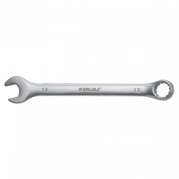 Ключ рожково-накидной 13мм CrV satine с подвесом SIGMA (6021581)