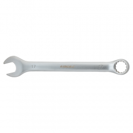 Ключ рожково-накидной 17мм CrV satine с подвесом SIGMA (6021621)