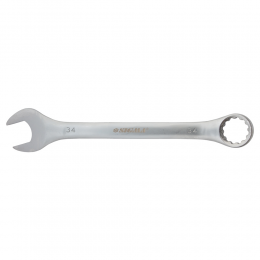 Ключ рожково-накидной 34мм CrV satine с подвесом SIGMA (6021781)