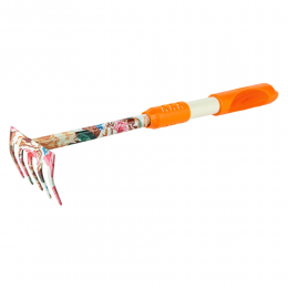 Грабли 5-ти зубые (orange) (TPR) FLORA (5043024)