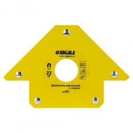 Магнит для сварки стрела 22кг 90×90 мм (45,90,135°) SIGMA (4270321)