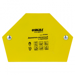 Магнит для сварки трапеция 11кг 78×32×47×28.5мм (30,45,60,90,75,135°) SIGMA (4270341)