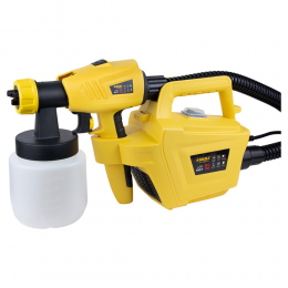 Краскораспылитель электрический HVLP 800Вт Ø1.8/2.6мм 900мл/мин н/б 800мл SIGMA (6816051)